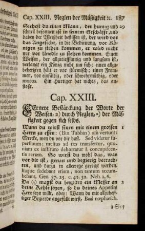 187-193, Cap. XXIII