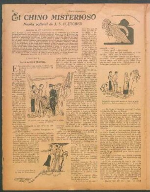 Capítulo V - La ex actriz teatral