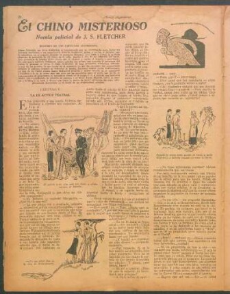 Capítulo V - La ex actriz teatral