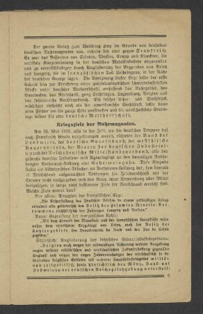 Kriegsziele der Ruhrmagnaten