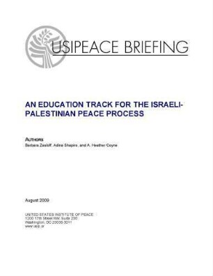 An education track for the Israeli-Palestinian peace process