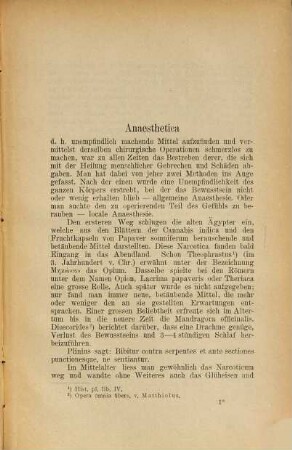 Vergleichende Zusammenstellung der gebräuchlichen Anaesthetica : Inaug.-Diss.