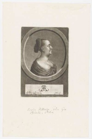 Bildnis der Rosina Ritterin