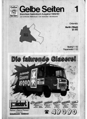 1989/1990: Gelbe Seiten