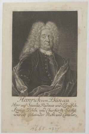Bildnis des Heinrich von Bünau