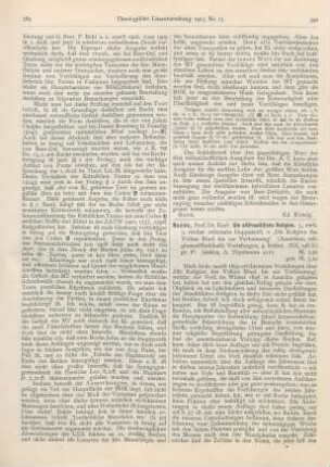 390-391 [Rezension] Budde, Karl, Die altisraelitische Religion. 3., verb. u. reicher erläut. Doppelaufl