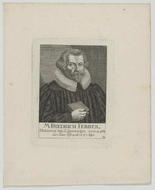 Bildnis des Friedrich Ferber
