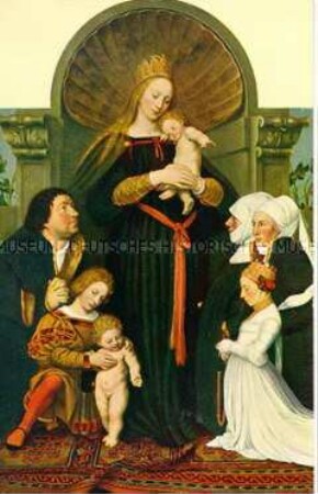 Postkarte mit christlichem Motiv