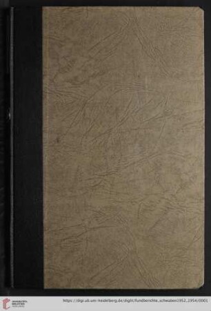 N.F. 13: Fundberichte aus Schwaben