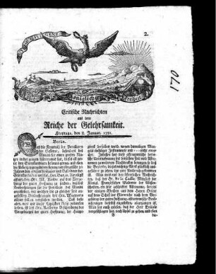 Januar, 1751. Zweytes Stück