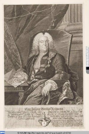 Johann Gottlieb Neumann, Kaufmann