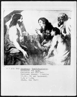 Christus und die bußfertigen Sünder