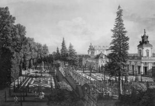 Warschau, Schloß Wilanow von Nordosten