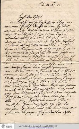 Brief vom 28.12.1905