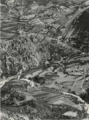 Blick vom Mont Ventoux über die Landschaft des Vaucluse