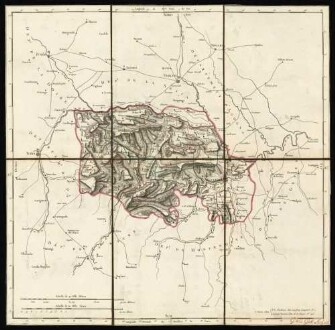 Atlas National de France en départements