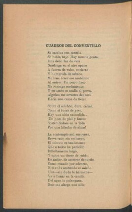 Cuadros del conventillo