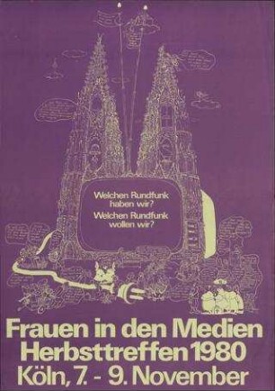 Frauen in den Medien Herbsttreffen 1980