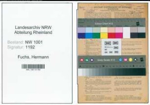 Entnazifizierung Hermann Fuchs, geb. 13.12.1893 (Buerovorsteher)