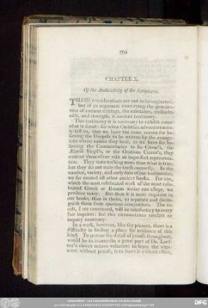 Chapter X. Of the Authenticity of the Scriptures.