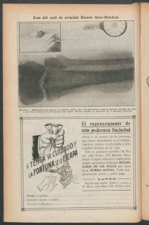 Ecos del raid de aviación Buenos Aires-Mendoza