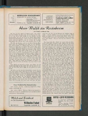 Herr Wulff sin Rosinboom
