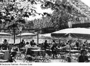 Biergarten am "Elbehotel"