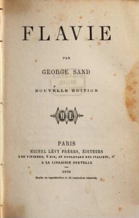 Oeuvres complètes de George Sand, 40