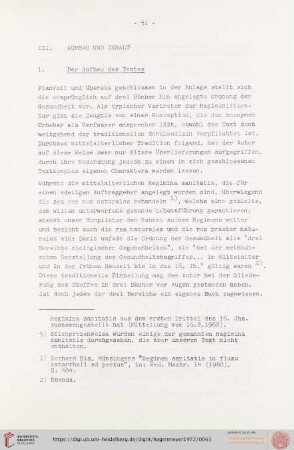 III. Aufbau und Inhalt