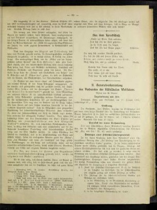 II. Generalversammlung des Verbandes der Hilfsschulen Westfalens