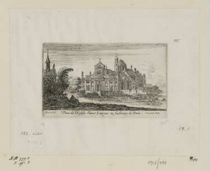 Veue de l’Eglisee Sainct Laurens au faubourg de Paris, aus: „Französische Ansichten“