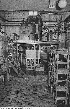 Dresden. VEB Kelterei Lockwitzgrund, Vertrieb und Produktion, 1956-1958