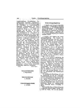 Unterrichtsgesetzgebung