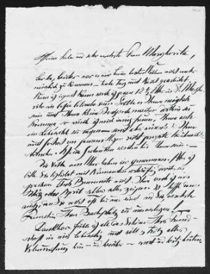 Brief von Fritz von Unruh an Margarete Hauptmann