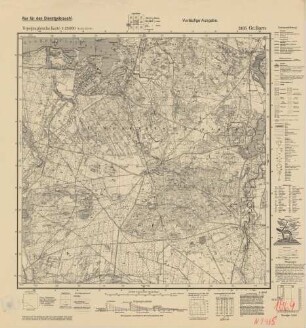 2465 Gr. Born, Topographische Karte 1:25000 (4cm - Karte)