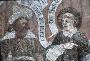 Drei Szenen aus der Legende des heiligen Laurentius