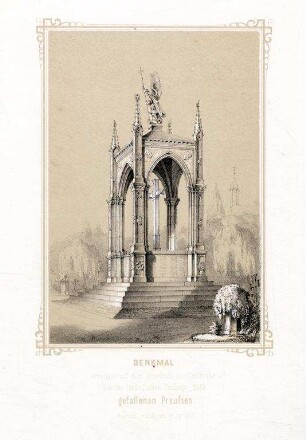 Preußendenkmal auf dem alten Friedhof