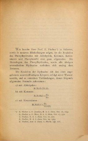 Indole aus Metahydrazinbenzoësäure