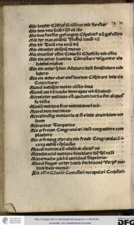 Mitbruder, confrater inde consoror, mitswester.