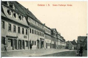 Oederan. Innere Freiberger Straße