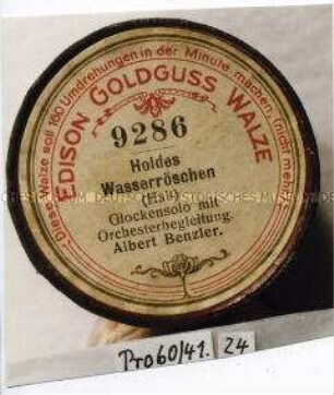 Edison-Goldguss-Walze 9286