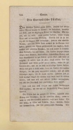 Die Europaeische Tuerkei