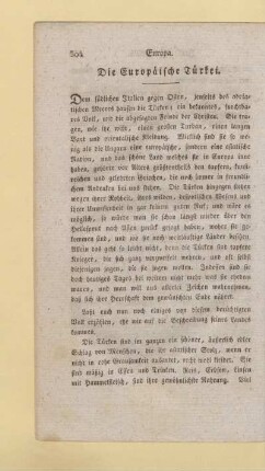 Die Europaeische Tuerkei