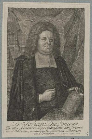 Bildnis des Johan Dieckmann