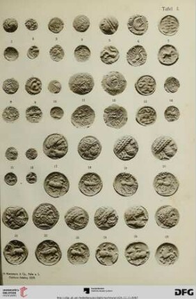 Tafel I-XXXIV