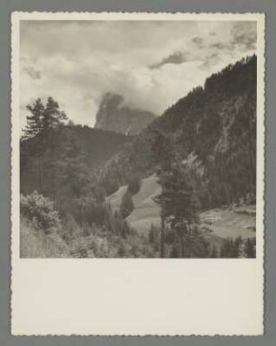 Langkofel im Grödener Tal