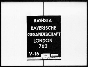 Collins, James, Civil-Ingenieur, in London, Verwendung bei den bayerischen Eisenbahnbauten.