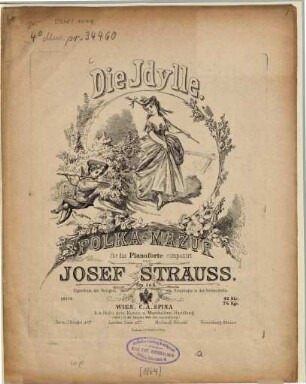 Die Idylle : Polka-Mazur für das Pianoforte ; op. 163