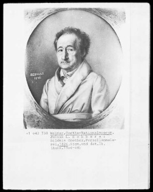 Bildnis Goethes