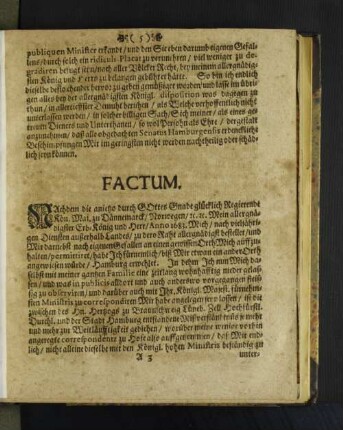 Factum.